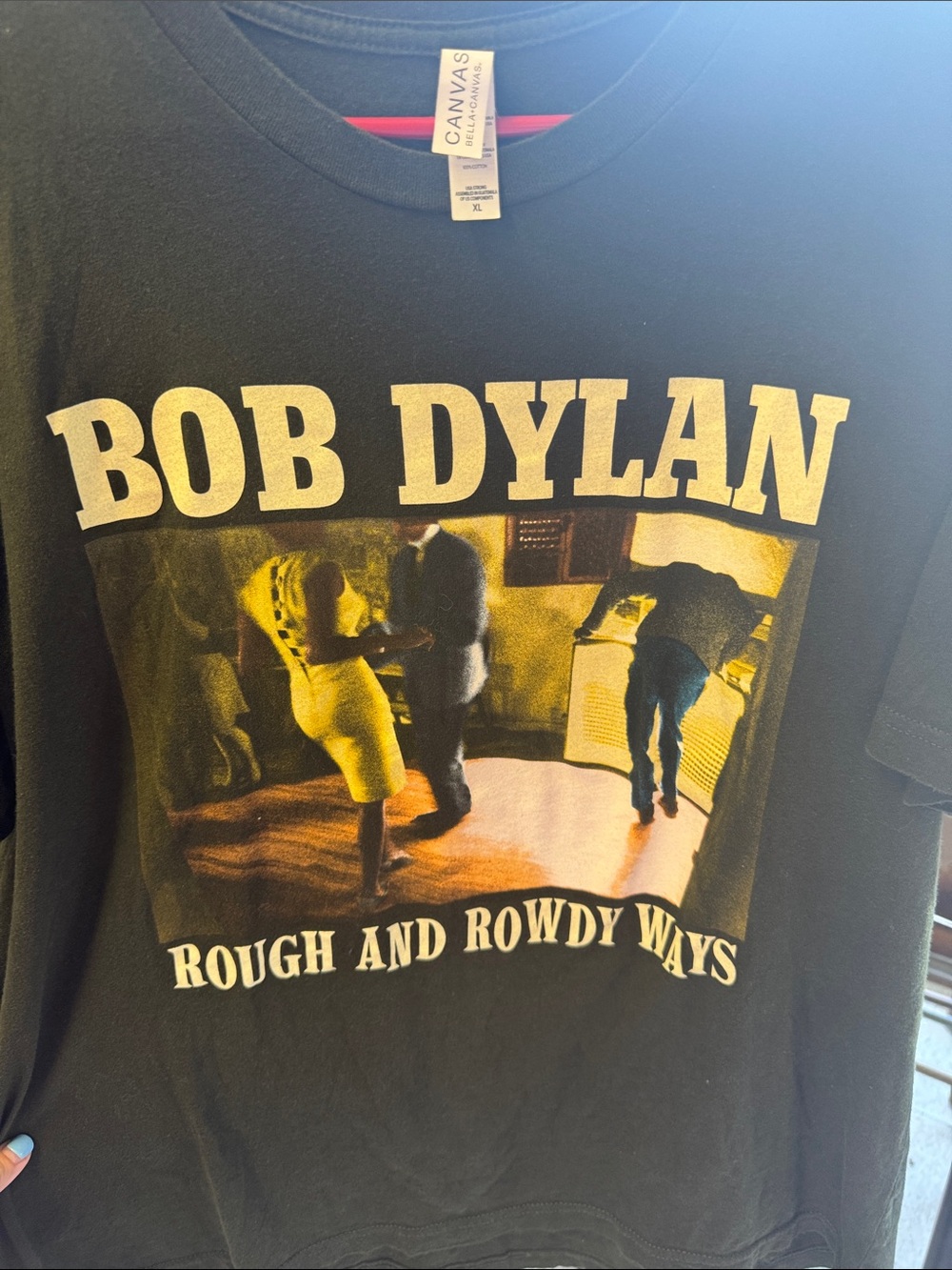 dylan Black Bob Dylan "Rough and Rowdy Ways" Graphic Tee